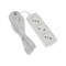 Удлинитель Luazon Lighting ECO, 3 розетки, 4.5 м, 6 А,1300 Вт,ШВВП 2х0.75 мм2,без з/к,белый - фото 51399891 Удлинитель Luazon Lighting ECO, 3 розетки, 4.5 м, 6 А,1300 Вт,ШВВП 2х0.75 мм2,без з/к,белый - фото 51399891