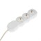 Удлинитель Luazon Lighting ECO, 3 розетки, 1.5 м, 10 А, 2200 Вт, ПВС 3х0.75 мм2, с з/к,белый - фото 51399924