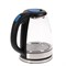 Чайник электрический Luazon LSK-1802, 1.8 л, стеклянный, с подсветкой, 1500 Вт, чёрно-синий - фото 51402017