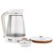 Чайник электрический Tesler KT-1750 WHITE, стекло, 1.7 л, 2200 Вт, белый - фото 51403151 Чайник электрический Tesler KT-1750 WHITE, стекло, 1.7 л, 2200 Вт, белый - фото 51403151