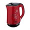 Чайник электрический "Добрыня" DO-1244, пластик, колба металл, 1.8 л, 1800-2000 Вт, красный - фото 51403249