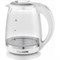 Чайник электрический WILLMARK WEK-2005G, стекло, 2 л, 2200 Вт, LED-подсветка, белый - фото 51404557 Чайник электрический WILLMARK WEK-2005G, стекло, 2 л, 2200 Вт, LED-подсветка, белый - фото 51404557