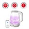 Чайник электрический REDMOND SkyKettle RK-G203S, стекло, 2 л, 2200 Вт, регулир. t°, белый - фото 51404617 Чайник электрический REDMOND SkyKettle RK-G203S, стекло, 2 л, 2200 Вт, регулир. t°, белый - фото 51404617