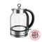 Чайник электрический BQ KT1845G, 1.7 л, 2200 Вт, стекло - фото 51404903 Чайник электрический BQ KT1845G, 1.7 л, 2200 Вт, стекло - фото 51404903