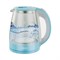 Чайник электрический Econ ECO-1846KE, 1500 Вт, стекло, 1,8 л, цвет голубой - фото 51405706