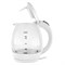 Чайник электрический jvc JK-KE1514, стеклянный, 2200 Вт, 1.7 л, белый - фото 51406935