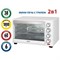Мини-печь Econ ECO-G3801MO, 1800Вт, 6 режима, 100-250°С, 38 л, цвет белый - фото 51407567