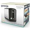 Тостер Gorenje T1100CLBK, 860 Вт, 6 режимов, 2 тоста, чёрный - фото 51407610 Тостер Gorenje T1100CLBK, 860 Вт, 6 режимов, 2 тоста, чёрный - фото 51407610