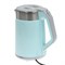 Чайник электрический Irit IR-1365, металл, 1.8 л, 1500 Вт, голубой - фото 51408959