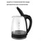Чайник ECO-1828KE, стекло, электрический, 1.8 л, 1500 Вт, цвет чёрный - фото 51409165