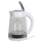Чайники jvc JK-KE1705, стекло, 1.7 л, 2200 Вт, белый - фото 51409275