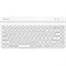 Клавиатура A4Tech Fstyler FBK30 белый USB беспроводная BT/Radio slim Multimedia (FBK30 WHITE   10045 - фото 51422588