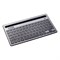 Клавиатура Оклик 845M серый/черный USB беспроводная BT/Radio slim Multimedia (1680661) - фото 51422677