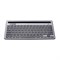 Клавиатура Оклик 845M серый/черный USB беспроводная BT/Radio slim Multimedia (1680661) - фото 51422678