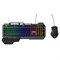 Клавиатура + мышь Оклик 700GMK клав:черный мышь:черный USB Multimedia LED (1533156) - фото 51422977