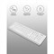 Клавиатура A4Tech Fstyler FKS10 белый/серый USB - фото 51423185 Клавиатура A4Tech Fstyler FKS10 белый/серый USB - фото 51423185