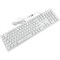 Клавиатура Оклик 420MRL белый USB slim Multimedia LED - фото 51423499 Клавиатура Оклик 420MRL белый USB slim Multimedia LED - фото 51423499
