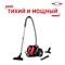 Пылесос Tefal TW7233EA, контейнер, 550 Вт, 2.5 л, чёрно-красный - фото 51426225