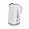Чайник электрический «‎‎Мастерица ЕК-1701M», пластик, 1.7 л, 1850 Вт, цвет белый-серый - фото 51426249