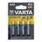 Батарейка алкалиновая Varta LongLife, AAA, LR03-4BL, 1.5 В, блистер, 4 шт. - фото 51426518