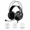 Наушники с микрофоном A4Tech Fstyler FH200i, накладные, оголовье, провод 1.8 м, чёрные - фото 51428198