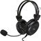 Наушники с микрофоном A4Tech HU-30 черный 2м накладные USB оголовье - фото 51428319 Наушники с микрофоном A4Tech HU-30 черный 2м накладные USB оголовье - фото 51428319